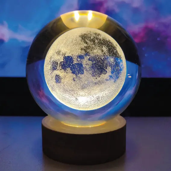 Esfera Cristal Planetas base fija