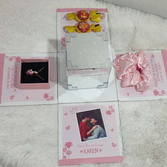 Box Cubo Tulipán Sorpresa