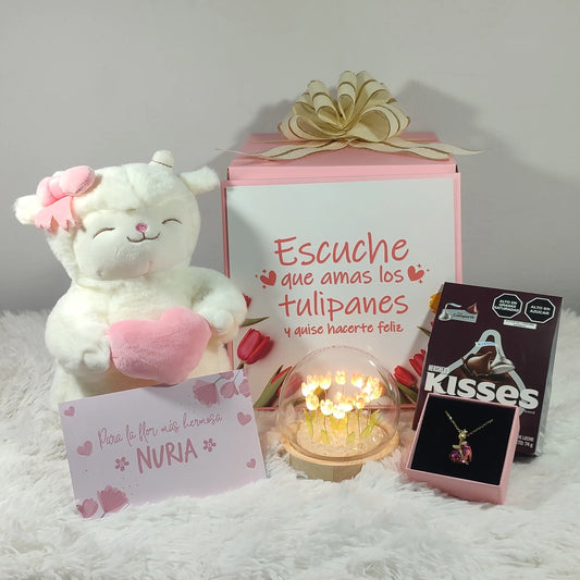 Box Corderito + cúpula Tulipán